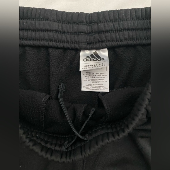 Adidas Black Track Pants Size Large - Picture 6 of 7